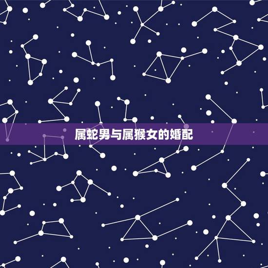 属蛇男与属猴女的婚配,属蛇男和属猴女怎么样 属蛇男与属猴女的婚配,属蛇男和属猴女怎么样