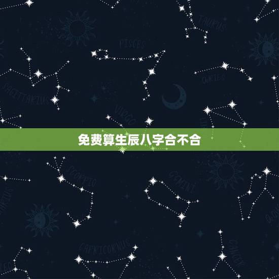 免费算生辰八字合不合,算两个人 生辰八字合不合 免费算生辰八字合不合,算两个人 生辰八字合不合
