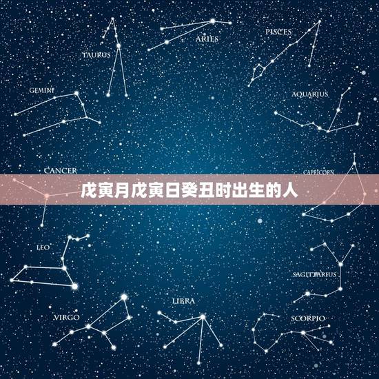 戊寅月戊寅日癸丑时出生的人,戊寅日柱女命运 戊寅月戊寅日癸丑时出生的人,戊寅日柱女命运