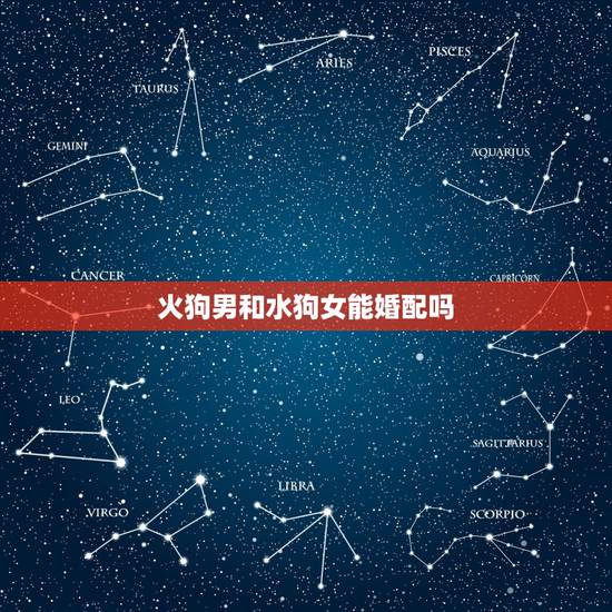 火狗男和水狗女能婚配吗,属猴的和属狗的婚姻配不配 火狗男和水狗女能婚配吗,属猴的和属狗的婚姻配不配