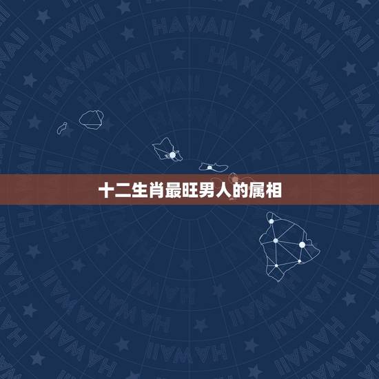 十二生肖最旺男人的属相，十二生肖哪个属相最好？