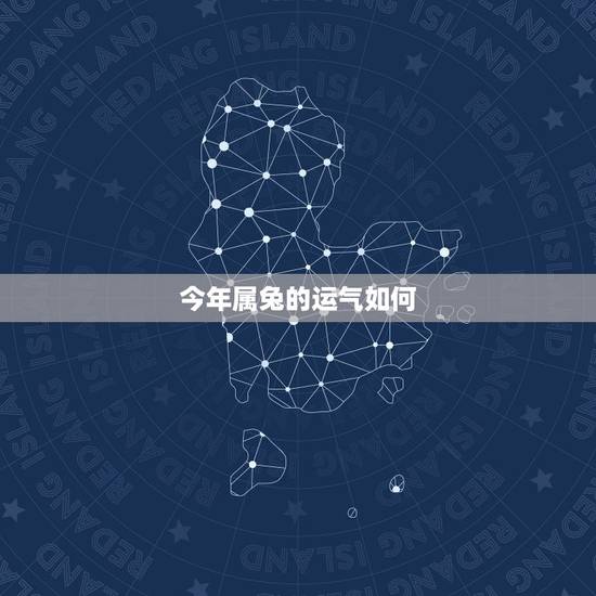 今年属兔的运气如何，属兔今天运势及运程