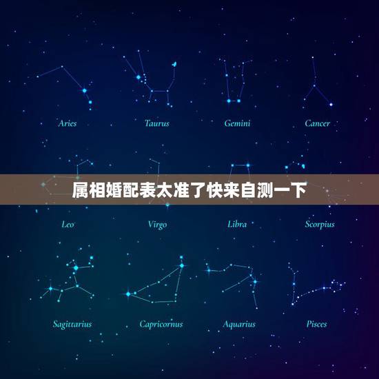 属相婚配表太准了快来自测一下,属相婚配到底准不准 属相婚配详解 属相婚配表太准了快来自测一下,属相婚配到底准不准 属相婚配详解