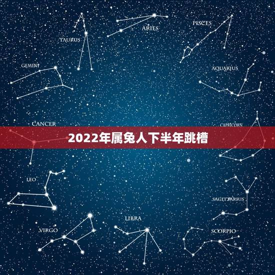 2022年属兔人下半年跳槽,2022属兔每月运势 2022年属兔人下半年跳槽,2022属兔每月运势