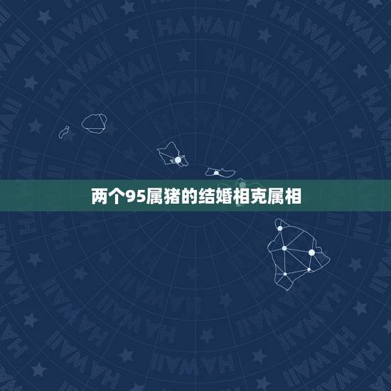两个95属猪的结婚相克属相,1995年属猪的可以跟1992年属猴结婚吗 两个95属猪的结婚相克属相,1995年属猪的可以跟1992年属猴结婚吗