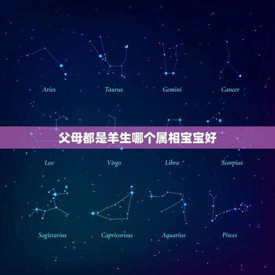 父母都是羊生哪个属相宝宝好,夫妻都属羊,生什么属相的宝宝好 父母都是羊生哪个属相宝宝好,夫妻都属羊,生什么属相的宝宝好