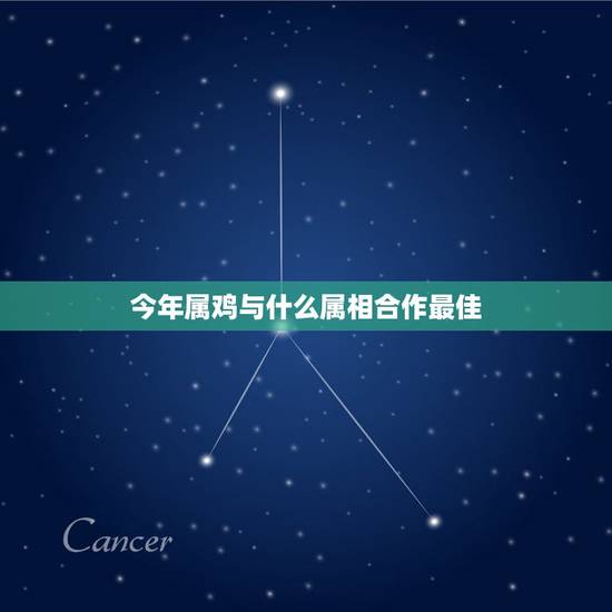 今年属鸡与什么属相合作最佳，属鸡和什么属相能合作最好