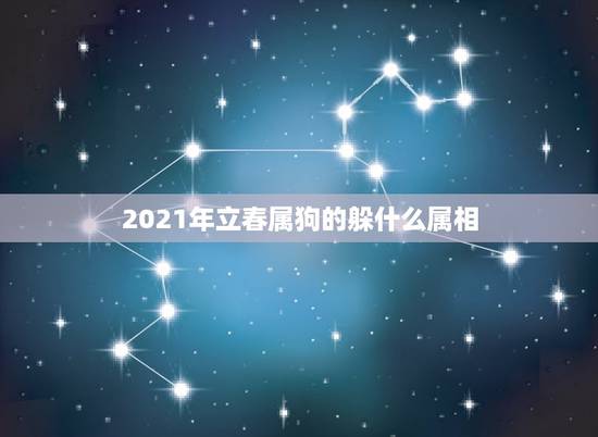 2021年立春属狗的躲什么属相，2021年立春躲春的生肖