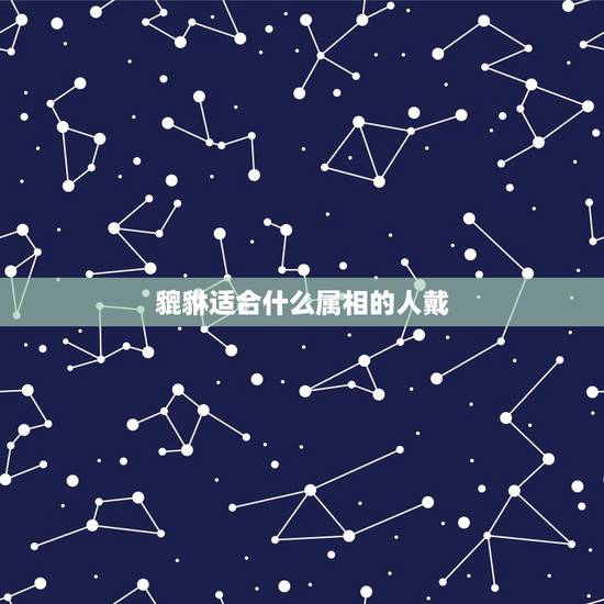 貔貅适合什么属相的人戴,貔貅是不是什么人都可以带 貔貅适合什么属相的人戴,貔貅是不是什么人都可以带