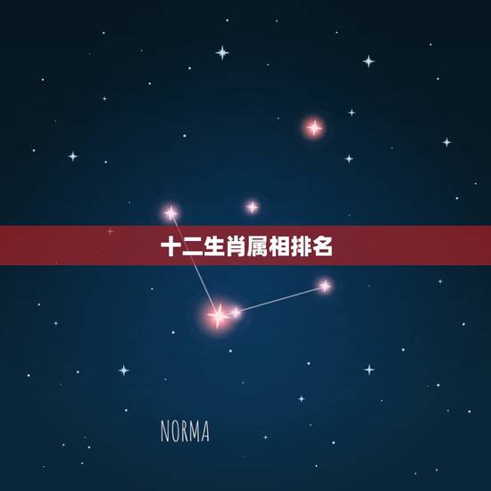 十二生肖属相排名，十二生肖配对姻缘