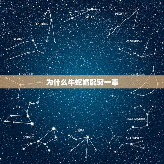 为什么牛蛇婚配穷一辈,属牛和属蛇相对吗?为什么蛇和牛老吵架? 为什么牛蛇婚配穷一辈,属牛和属蛇相对吗?为什么蛇和牛老吵架?