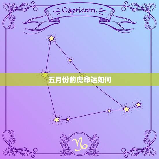 五月份的虎命运如何,属虎人一生最旺3个人 五月份的虎命运如何,属虎人一生最旺3个人