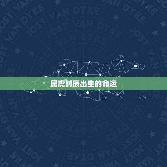 属虎时辰出生的命运,属虎人什么时辰出生最好 属虎时辰出生的命运,属虎人什么时辰出生最好