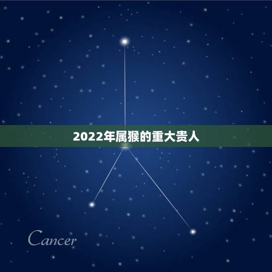 2022年属猴的重大贵人,2023年生肖猴运势完整版 2022年属猴的重大贵人,2023年生肖猴运势完整版