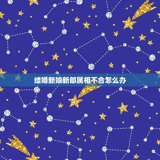 结婚新娘新郎属相不合怎么办，结婚伴娘属相相冲怎么办