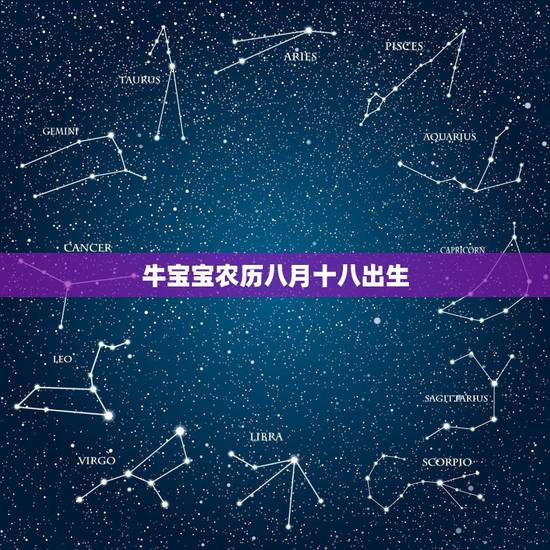 牛宝宝农历八月十八出生，女朋友出生于1985年农历八月十八，她的命运和