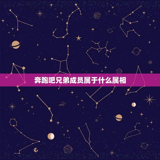 奔跑吧兄弟成员属于什么属相,奔跑吧兄弟里的成员年龄各多少岁? 奔跑吧兄弟成员属于什么属相,奔跑吧兄弟里的成员年龄各多少岁?