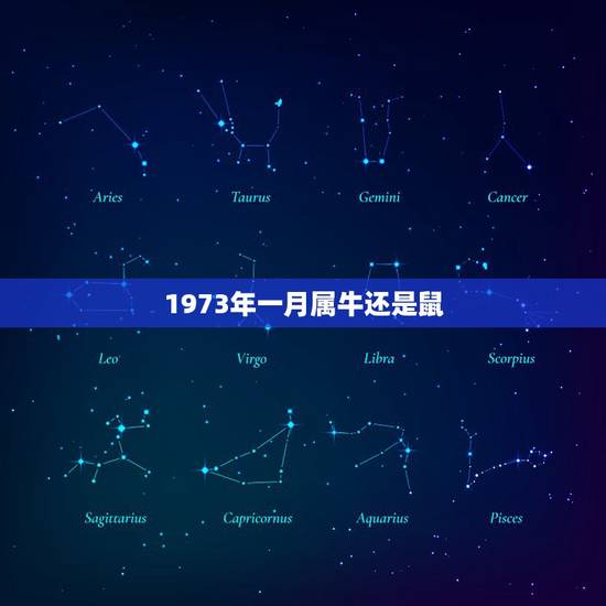 1973年一月属牛还是鼠，1973年女属牛木命可以和1972年男属鼠木