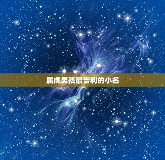 属虎男孩最吉利的小名,姓蒋属虎的男孩取什么名字好? 属虎男孩最吉利的小名,姓蒋属虎的男孩取什么名字好?