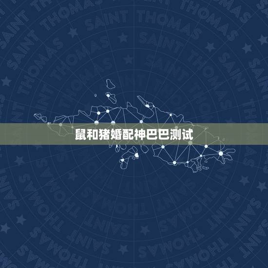 鼠和猪婚配神巴巴测试,猪和鼠相配吗? 鼠和猪婚配神巴巴测试,猪和鼠相配吗?