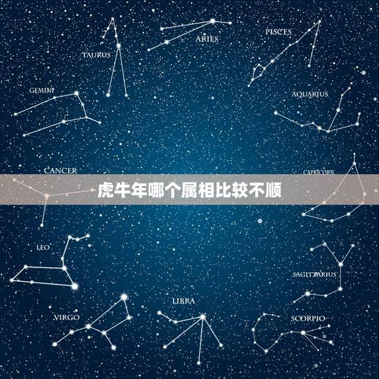 虎牛年哪个属相比较不顺，属牛和什么生肖相冲？