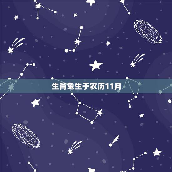 生肖兔生于农历11月,属兔人水命农历11月生日好不好 生肖兔生于农历11月,属兔人水命农历11月生日好不好