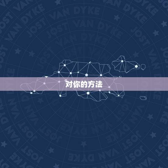 对你的方法 对你的方法