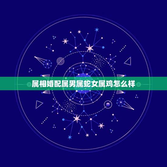 属相婚配属男属蛇女属鸡怎么样，属鼠的女生和属蛇的男生配吗？