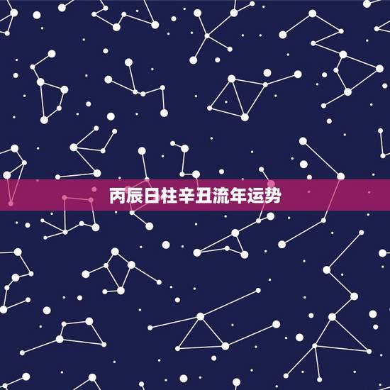 丙辰日柱辛丑流年运势，2022年有姻缘的日柱