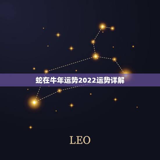 蛇在牛年运势2022运势详解，2022年蛇的婚姻