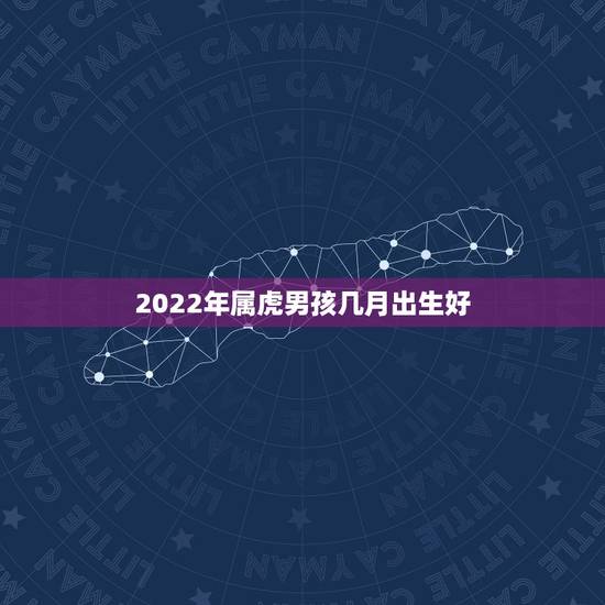 2022年属虎男孩几月出生好,2022不宜怀孕生肖 2022年属虎男孩几月出生好,2022不宜怀孕生肖