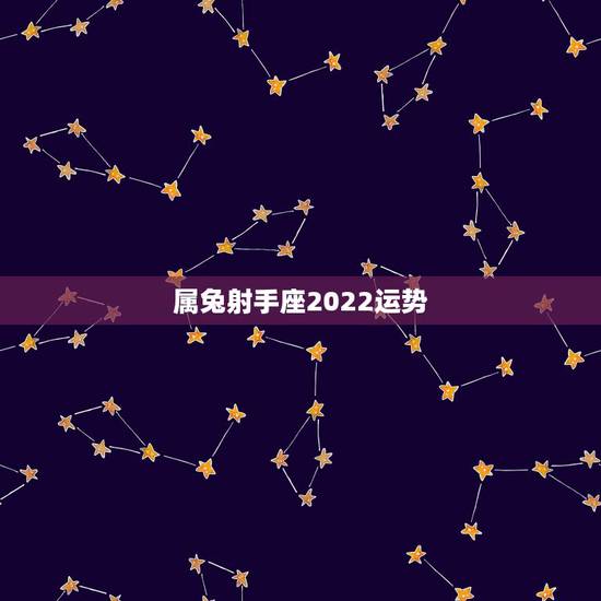属兔射手座2022运势，射手座2022运势星座运程