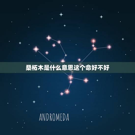 桑柘木是什么意思这个命好不好，命理中的桑梓木代表啥意思，和其他的木有啥
