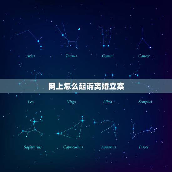 网上怎么起诉离婚立案，网上立案起诉离婚程序