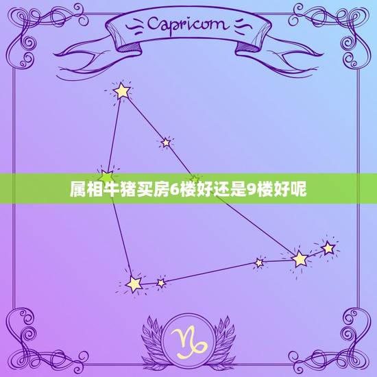 属相牛猪买房6楼好还是9楼好呢,属牛,虎,鸡,猪的买几楼房比较好? 属相牛猪买房6楼好还是9楼好呢,属牛,虎,鸡,猪的买几楼房比较好?