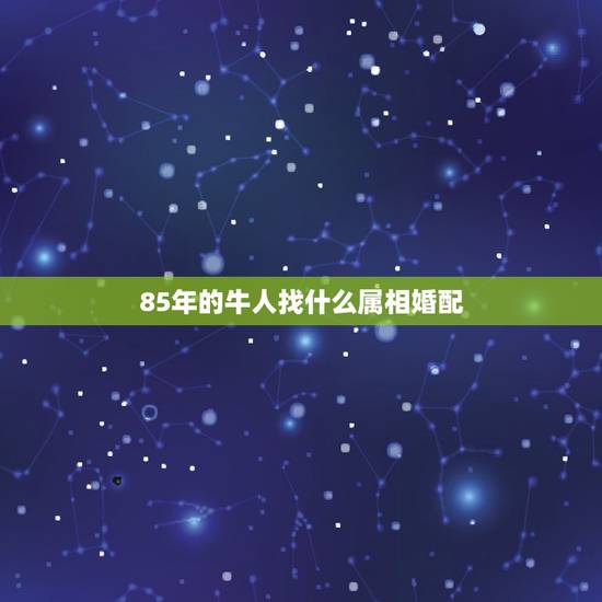 85年的牛人找什么属相婚配,85年属牛不宜找什么属相 85年的牛人找什么属相婚配,85年属牛不宜找什么属相