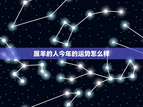 属羊的人今年的运势怎么样，2022 属羊的运势和财运