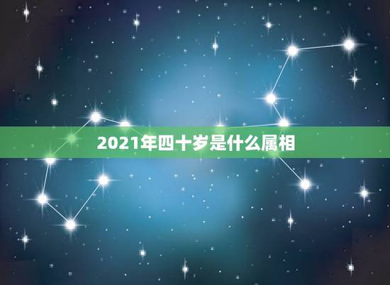 2021年四十岁是什么属相，2021年最旺最顺的生肖