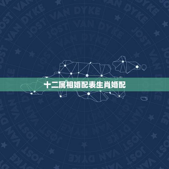 十二属相婚配表生肖婚配，十二生肖男女婚配表