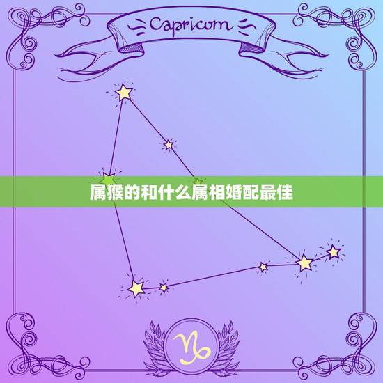 属猴的和什么属相婚配最佳，属猴的和什么属相最合适