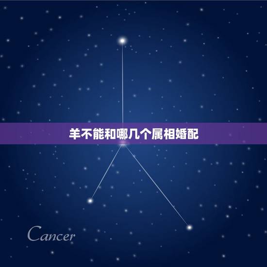 羊不能和哪几个属相婚配，属羊的属相婚配表 属羊的适合和什么属相相配