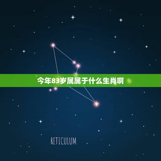 今年83岁属属于什么生肖啊，2022 年83年多少岁