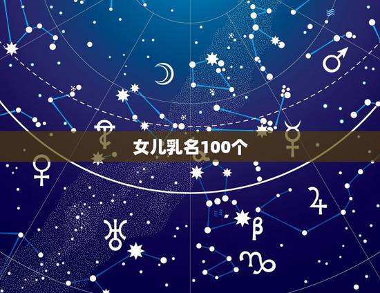 女儿乳名100个，女儿取小名特别一点的