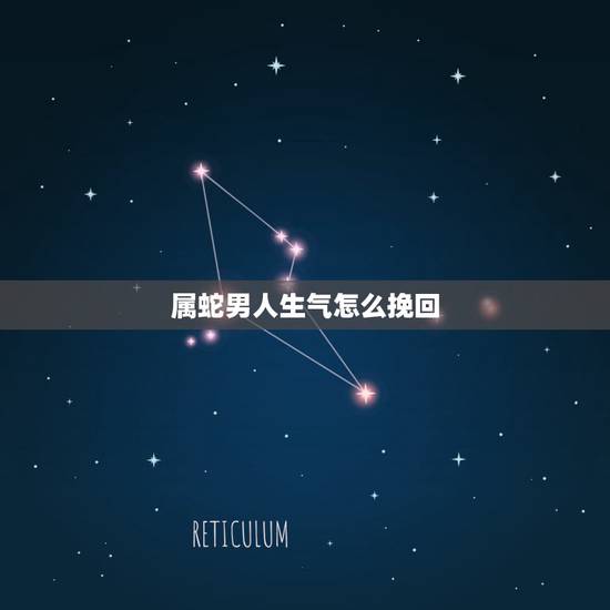 属蛇男人生气怎么挽回，属蛇的男人为什么爱生气啊，是在乎还是生性就小气
