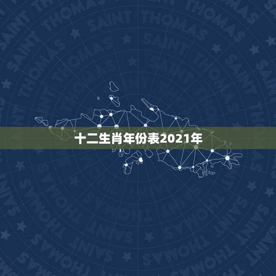 十二生肖年份表2021年，生肖年份对照表2023