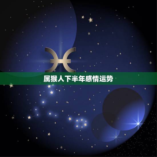 属猴人下半年感情运势，属猴未来5年运势走向