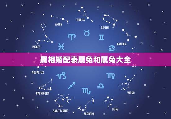 属相婚配表属兔和属兔大全，属兔和什么属相比较相配