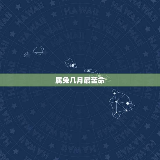 属兔几月最苦命,什么季节兔子好命 属兔几月最苦命,什么季节兔子好命