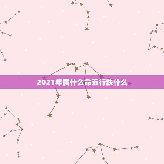 2021年属什么命五行缺什么，2021年五行属什么，缺什么