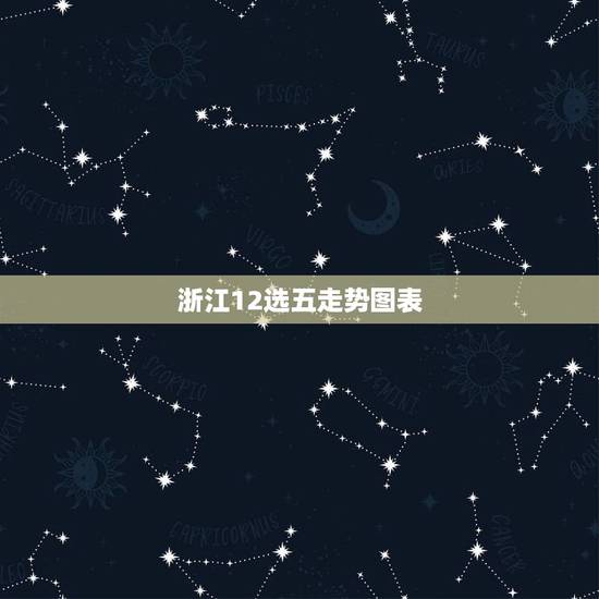 浙江12选五走势图表，浙江新能全年股票走势图
